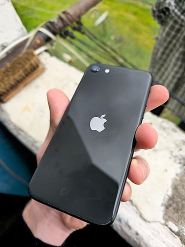 iphon se: IPhone SE 2020, 128 GB, Qara, Barmaq izi — 1