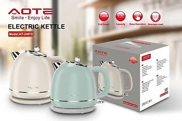 coffee maker: Электрический чайник AOTE AT-24075 - Мощность: 1500 Вт — быстрое — 1