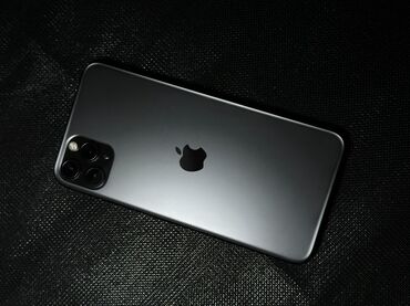 Apple iPhone: IPhone 11 Pro Max, Б/у, 256 ГБ, Space Gray, Защитное стекло, Чехол — 1