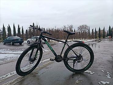 Dağ velosipedləri: BTMX GTR dağ velosipedi - Çərçivə: yüngül alaşımlı, qara rəngdə yaşıl — 3