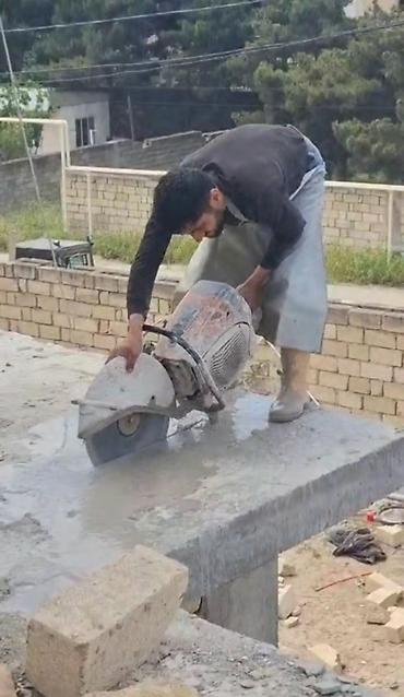 2107 qapi: Beton kəsmə xidməti - Monolit beton döşəmə, tavan və divarlarda — 2