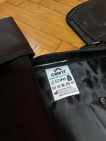 Modni rančevi: BISAGE - Vodootporna torba za bicikl CRIVIT – urbani/putni model - — 8