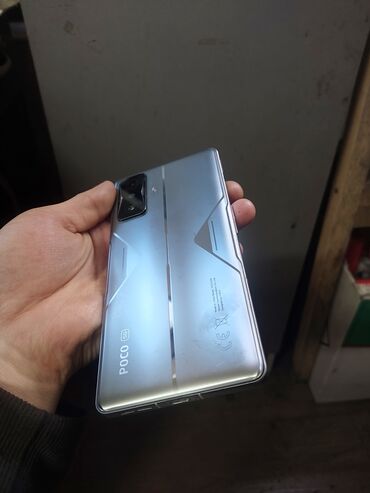 покофон: Poco F4 GT, Колдонулган, 128 ГБ, түсү - Боз, 2 SIM