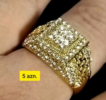 Üzüklər: YENİ, DƏBLİ, PASLANMAYAN materialdan hazırlanmış - ÜZÜKLƏR satılır — 12