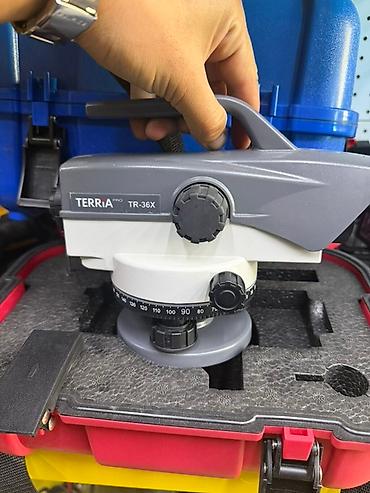 time try: Оптический нивелир TERRIA Pro TR‑36X + комплект в кейсе — 2