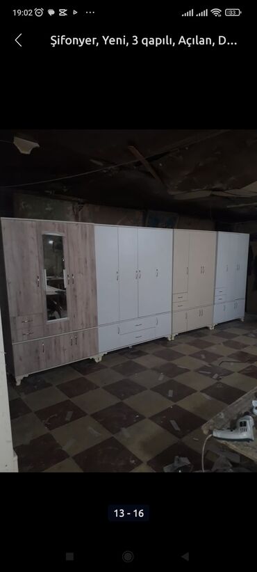Dolablar: Yeni, Açılan, 3 qapılı Düz dolab, Qarderob, paltar dolabı, Azərbaycan -da lalafo.az — 4 Dolablar: Yeni, Açılan, 3 qapılı Düz dolab, Qarderob, paltar dolabı, Azərbaycan — 4