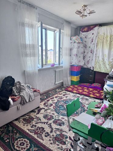 ош квартира долгосрочное: 2 бөлмө, 46 кв. м, 103-серия, 4 кабат, Евроремонт