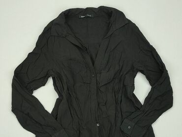 czarne t shirty damskie z długim rękawem: Koszula Damska, SinSay, M, stan - Bardzo dobry