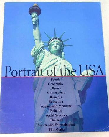 журнал она: Журнал «Portrait of the USA» на английском языке. Подойдёт для чтения