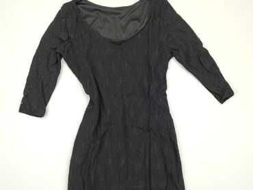 sukienki wieczorowe czarne rozkloszowane: Sukienka, M, stan - Dobry