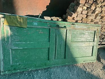 стёк: Межкомнатная дверь, Б/у, Со стеклом, Двухстворчатая, Деревянная, Распашная, Витражная, цвет - Коричневый — 3