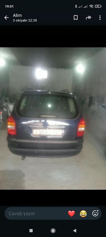amg disk type 0: Opel Zafira, 1999 istehsalı – 7 yerlik ailə miniveni - Kuzov: qara — 10