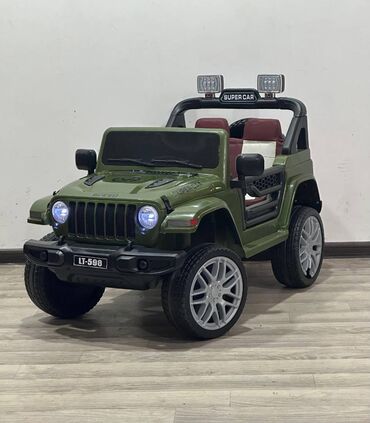 Uşaq üçün elektrik maşınları: 🚙 Uşaq elektrik maşını – JEEP SUPERCAR LT-598 (4x4) 🚀 ✨ Tam ötürücülü — 6