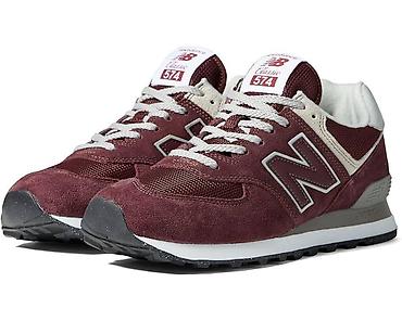 574: Кроссовки, 41.5, 41, 42.5, New Balance, Новый, цвет - Красный, Платная доставка, Бесплатная доставка, Самовывоз — 1