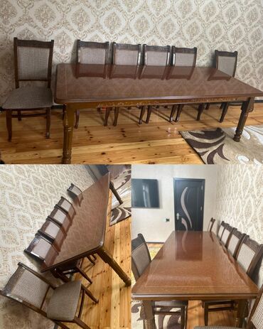 Masalar: Endirim. Masa desti satilir 300azn. 10 oturacagi var. Unvan Bineqedi