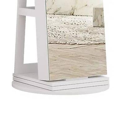 Ormari: Rotacioni ormar za nakit i šminku sa ogledalom u punoj visini - 2-u-1 — 8