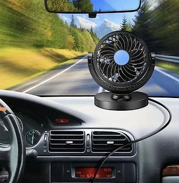 turbina: Auto ventilator 12v kompaktan, snažan, rotacija 360. auto ventilator — 1