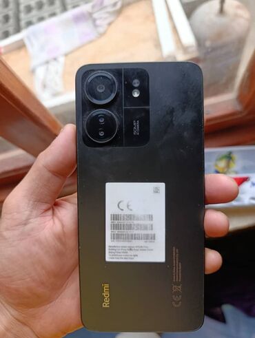 оперативная память ddr3 1333: Redmi, Redmi 13C, Жаңы, 256 ГБ, түсү - Кара, 2 SIM