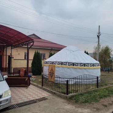 юрты в горах: Боз үйлөр сатылат, Каркасы Металл, 85 баш, Диаметри 6 метр