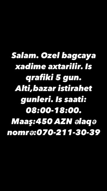 evlere temizlikçi: Уборщица требуется, Любой возраст, 1-2 года опыта, 5/2, Ежемесячная оплата