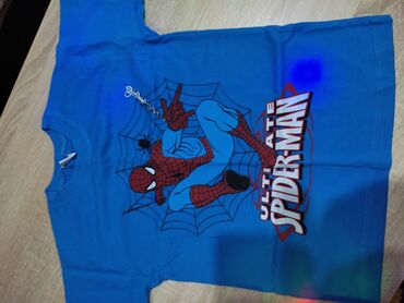 skin majice: Round neck, Short sleeve, Spiderman, 110-116