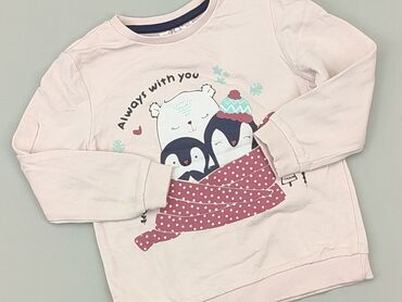 biała bluzka z długim rękawem: Sweatshirt, So cute, 2-3 years, 92-98 cm, condition - Very good