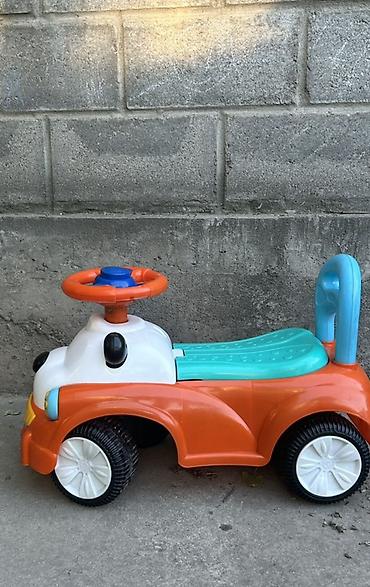 Толокары: Каталка-машинка для детей - Яркая ride-on машинка с мордочкой панды — 5