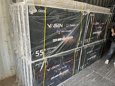 google: Телевизоры YASIN 55Q90 QLED 140 см 55" 4k СРОЧНАЯ акция (google tv) - — 2