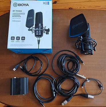 sesyazma: BOYA BY-M1000 Pro Professional Studiya Mikrofonu Əlavə olaraq səs — 1