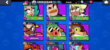 İT, komputerlər, əlaqə: Hesab cox gozel ve sansli 1 defe bravl pas alinibdi efsanenin hamsi — 7