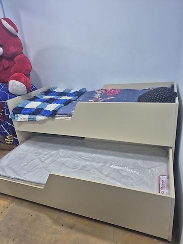 kicik divanlar: İki mərtəbəli sürüşdürülən çarpayı (trundle bed) - Model: Aşağı — 3