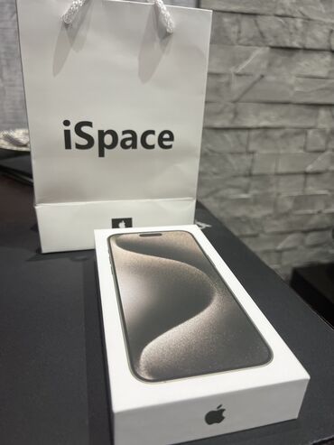 xor titanium qiymeti: IPhone 15 Pro Max 256 GB Natural Titanium
Official from iSpace.az