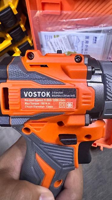 brushless: Аккумуляторная бесщеточная дрель-шуруповерт VOSTOK в кейсе Основные — 5