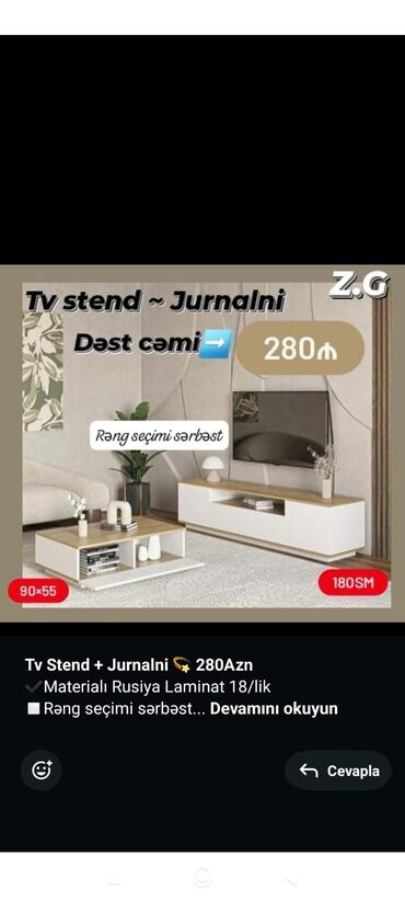 televizor altlığı: Yeni, Düz TV altlığı, Polkalı, Laminat