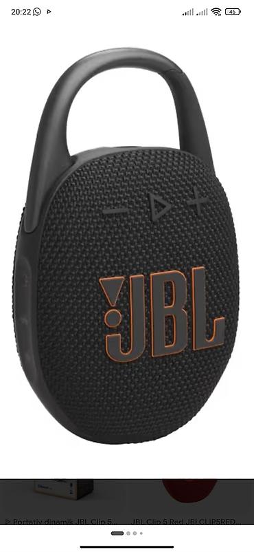 Dinamiklər və kolonkalar: Yeni JBL Kolonka, Növ - Portativ, rəng - Qara — 1
