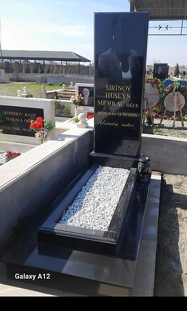 basqa: Qəbirdaşı və məzar kompleksi hazırlanması xidməti - Materiallar — 6