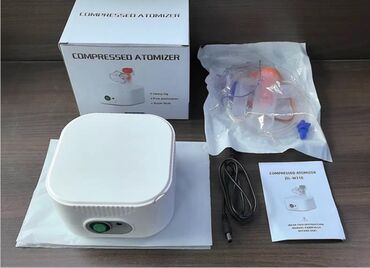 Ингаляторы, небулайзеры: Компрессорный ингалятор небулайзер по выгодной цене 🔥🔥 Легкий, удобно — 3