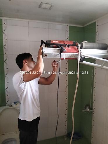 ремонт авто с выездом: Xidmət: Beton və kafel səthlərində dəqiq deşmə və kəsim Təsvir: - — 10