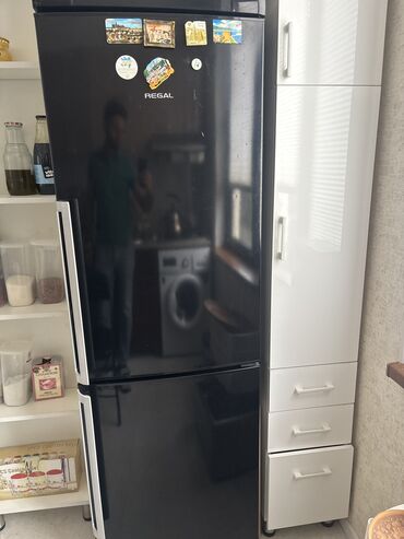 ZX: İşlənmiş 2 qapılı Regal Soyuducu Satılır, rəng - Qara