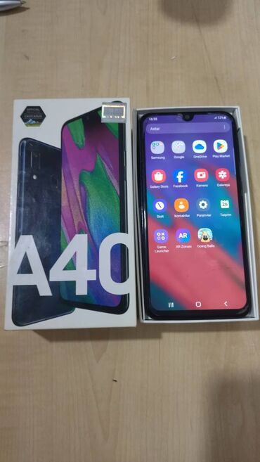 Samsung: Samsung Galaxy A40, 64 GB, rəng - Yaşıl