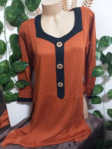 bez haljina kakve cipele: 7Arrows XL (EU 42), color - Brown, Oversize, Long sleeves