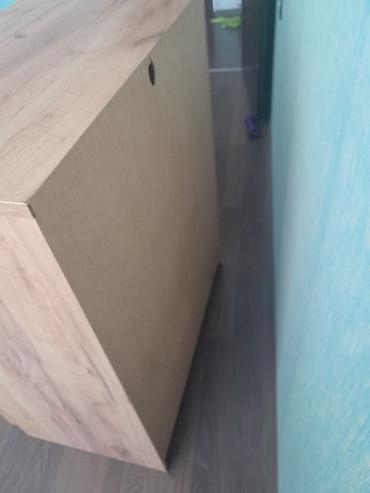 Komodlar: Ağac teksturalı 4 çekmecəli komod - Material: ağac naxışlı — 3