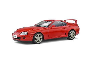 red 87: 🔴 Toyota Supra Mk4 (A80) – Renaissance Red – 1993 – 1:18 Solido — 1