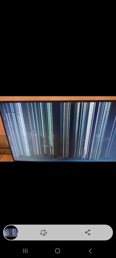 Televizorlar: 2 ayin televizorudu. Ekrani xarab olub. 142 dioqanaldi. Bahali