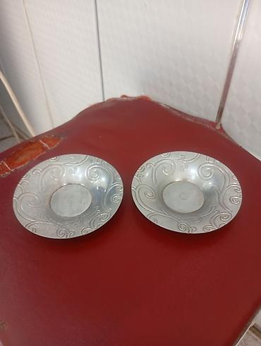 bıcaq seti: Nəlbəkilər, 2 ədədli dəst, rəng - Gümüşü, Metal — 1