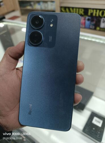 Redmi: Redmi, Redmi 13C, 256 ГБ, цвет - Синий, 2 SIM — 1