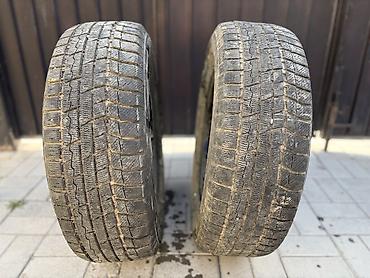 Шины 225 / 65 / R 17, Зима, Б/у, Пара, Легковые, Корея, Dunlop