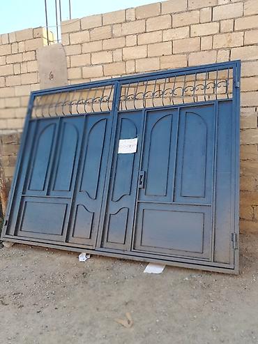 kreditle taxta: Metall darvaza dəsti - Material: qalın polad/prokat profil karkas — 3