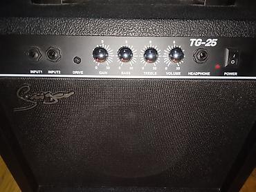 Звуковое оборудование: Suger TG-25 elektrik gitar gücləndiricisi 2 aydır almışam səs kartı — 3