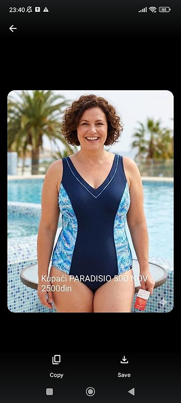 Kupaći kostimi: Kupaći PARADISIO 50D NOV! 2 kom. Poliester, elastin Moderan i — 1